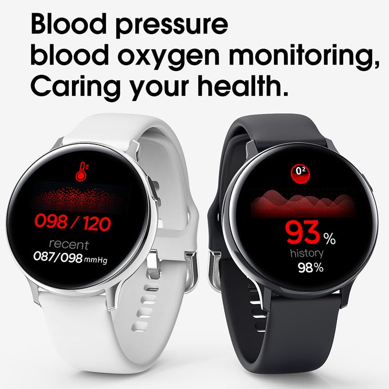 Full touch smartwatch heart rate blood pressure blood oxygen ECG sleep monitoring sports health bracelet pedometer S20S watch