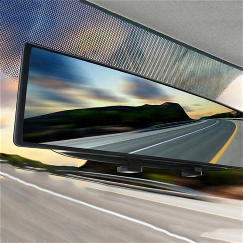 CARPRIE Car Mirror 1PC 300mm Wide Curve Inner Clip On Rear View Rearview Mirror Universal Car Truck