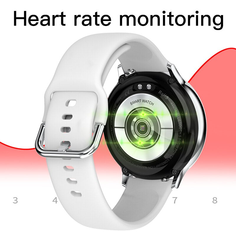 Full touch smartwatch heart rate blood pressure blood oxygen ECG sleep monitoring sports health bracelet pedometer S20S watch