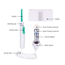 Load image into Gallery viewer, Water Dental Flosser Faucet Oral Irrigator Water Jet Floss Dental Irrigator Dental Pick Oral Irrigation Teeth Cleaning Machine
