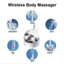 Load image into Gallery viewer, Waterproof Electric Head Massage Wireless Scalp Massager Prevent Hair Loss Body Deep Tissue Kneading
