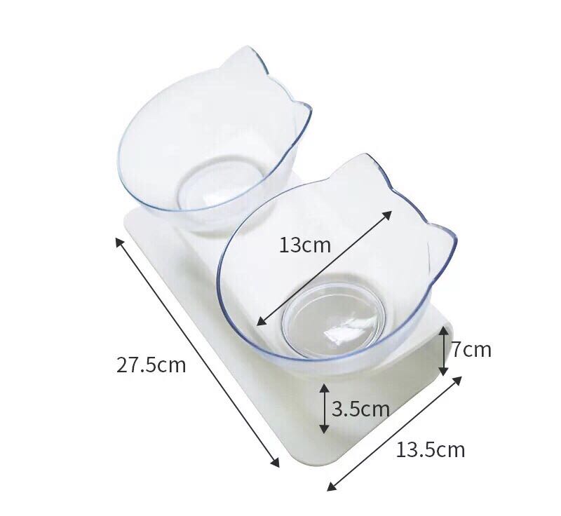 Pet Bowls Dog Food Water Feeder Pet Drinking Dish Feeder Cat Puppy With Raised Feeding Supplies Small Dog Accessories