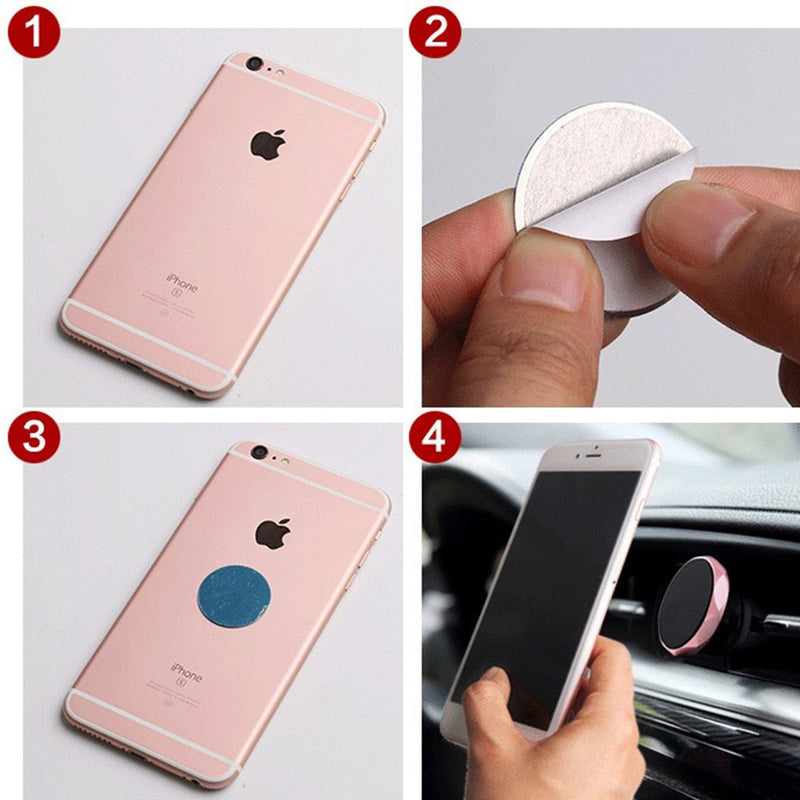 Universal Car Phone Holder 360 Degree GPS Super Magnetic Mobile Phone Holder For iPhone 7 Samsung S8 Magnet Mount Holder Stand