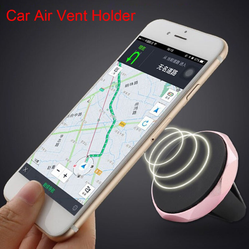 Universal Car Phone Holder 360 Degree GPS Super Magnetic Mobile Phone Holder For iPhone 7 Samsung S8 Magnet Mount Holder Stand