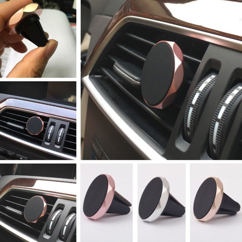 Universal Car Phone Holder 360 Degree GPS Super Magnetic Mobile Phone Holder For iPhone 7 Samsung S8 Magnet Mount Holder Stand